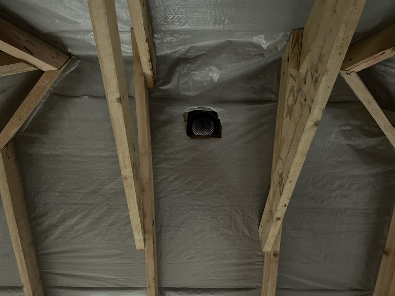 Ventilation of the attic